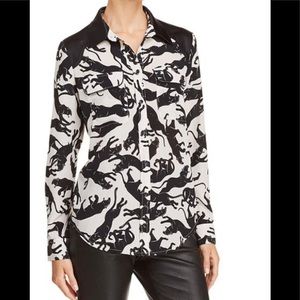 Anine Bing silk Cisco Blouse